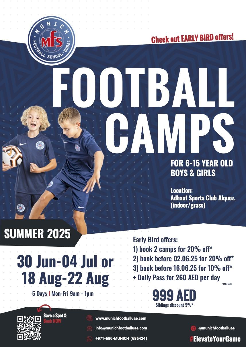Football Camps Summer 2025